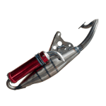 Pot d'échappement Nitro/Ovetto 50cc Rouge