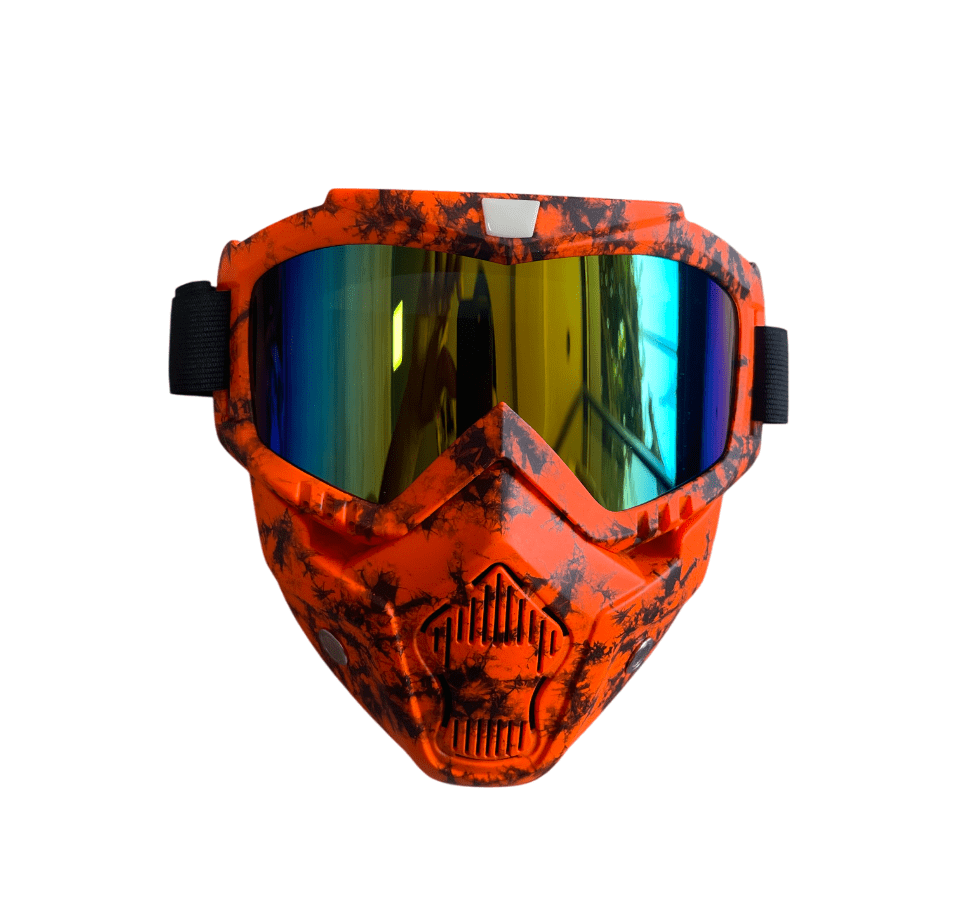 IMG_3007-Photoroom Masque Moto Rouge et Noir – Image 1