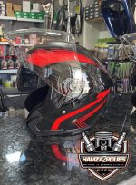 Casque Moto Jet VRWEARE - Noir – Image 2