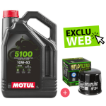 Yamaha MT07 Pack Vidange Motul 5100