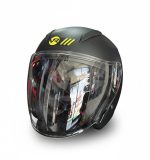 Casque Moto Jet VRWEARE - Noir