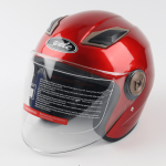 Casque Moto Jet Rouge