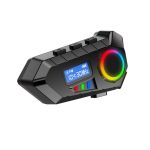 Y30 Kit Bluetooth Casque Moto Sans fil LED RADIO FM