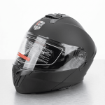 Casque Moto Modulable BK - Noir Mat
