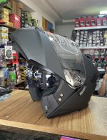 Casque Moto Modulable BK - Noir Mat – Image 4